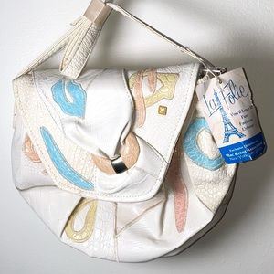 Dead stock Vintage pastel alentino NAS bag NWT